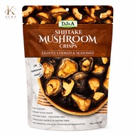 [DJ&A] Shiitake Mushroom Crisps Original 65g | Crispy Mushroom Snack | Made in Korea | K_Aura