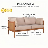 HS FURNITURE | MEGAN SOFA | SOLIDWOOD SOFA | SOFA MUJI | SOFA MODERN | SOFA 2 SEATER | KAYU