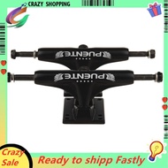 PUENTE 2Pcs 5Inch Aluminum Trucks Skateboard Truck Accessory Bridge Bracket Trucks Skateboard Longbo