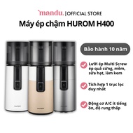 HUROM H400 slow juicer, juicer, nut milk blender, ice cream maker, smoothie maker, smart, modern des