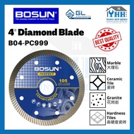 BOSUN Original B04-PC999 4" (105mm) Diamond Cutting Wheel l PC999 Diamond Blade Cutter Tools (Pcs) 1