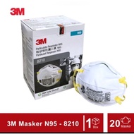 Mask N95 8210 Mask 3M Safety Mask ORI N95 1Box Contains 20 Seals 3M