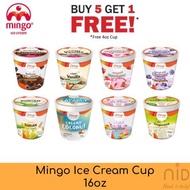 Mingo Ice Cream - Pint 250g / 473ml [HALAL] BUY 5 Get 1 FREE 4oz Cup