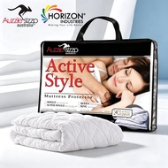 Aussie Sleep Mattress Protector Active Style (100% Polyester Fabric)(Single Size/Super Single Size/Q
