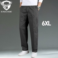 Eaglade Cargo Pants Men In Green Plus Size FC999