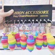 Foreign Trade Hot Sale Slug Fidget Toy Slug Fidget Keychain Fun Caterpillar Pendant Decompression To