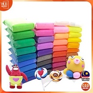 Kaki Jimat Non-Toxic Light Air Dry Clay, Super Light Clay for Slime Butter ±100gsm (En71 European St