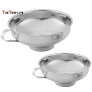 Canning Funnel, 2 Pack Stainless Steel Canning Supplies Kitchen Funnel Jar Funnel Canning Funnel