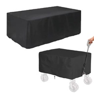 【HOT】Handcart Garden Trolley Rain Cover Camping Wagon Cover Waterproof for Garden