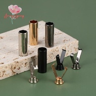 AmongSpring DIY Metal Aglets - 10pcs Cylindrical Shoelace & Rope End Protectors