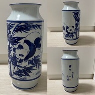 中式復古熊貓花樽 Chinese style panda vase (vintage)