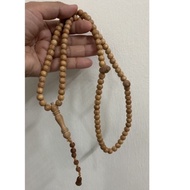 tasbih pendinding TASBIH TERAS BIDARA  SIDR99 biji 7-8mm bau teras kayu asli bidara penghalau anasir