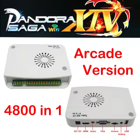 3D Pandora Saga Box 14 4800 in 1 Wifi Arcade PCB Board Download Online More Game Save Function Suppo