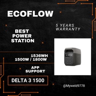 EcoFlow Delta 3 1500 Portable Power Station 1536Wh
