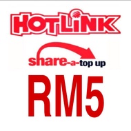 Hotlink share topup Rm1- Rm5