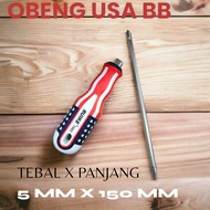 OBENG BOLAK BALIK AMERIKA RUIKE 🇺🇸🚀 5MMX150MM 7525