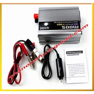 DOXIN 500W (With USB PORT) DC 12V To AC 220V Car Power Inverter