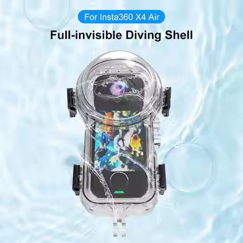 For Insta360 X4 Air PULUZ 50m Waterproof Sealed Diving Case