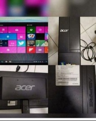 Acer /X1430電腦主機+螢幕/可議