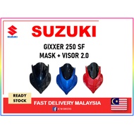 MASK + VISOR 4.0 SUZUKI GIXXER 250 SF | ALL MODEL