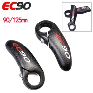 EC90 Road Mountain Bike Handlebar Extended Bar End Carbon Fiber Small Handlebar Auxiliary With Lock Ring Cycling Accessories