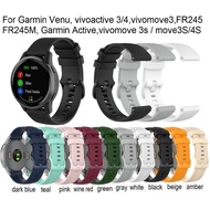 in stock Garmin Venu Straps Soft Silicone band Garmin Venu 2S / Garmin Venu 2 / Garmin Venu Sq Strap