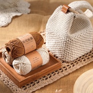 Handmade Cotton Cord Thread Macrame Crochet Rope Diy Hanging Tapestry Weaving Yarn Knitting Rope Hom
