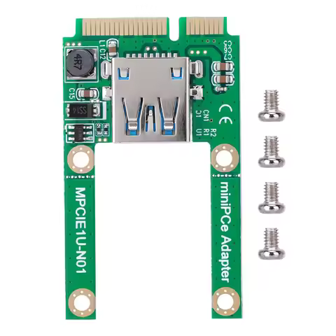 Mini PCI-E Expansion Card mSATA to USB Conversion Card Mini PCI-E Expansion Converter Adapter USB2.0