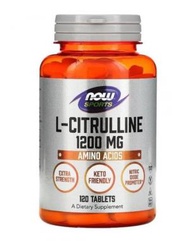 NOW Foods - Citrulline 瓜胺酸1200毫克，120粒装 (參考日期：12/2025)