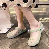 Miss Y Crocs สำหรับผู้หญิงรองเท้าวุ้นกลางแจ้งรองเท้าแตะชายทะเลใส่สบายรองเท้าแตะผู้หญิงฤดูร้อน