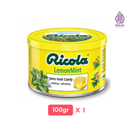 Ricola Lemon Mint Drum 100gr