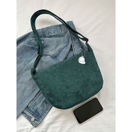 SAMBAG 4009 Lazy Wind Cordury Bag Retro Canvas Crossbody Shoulder Bag Women Large Student Tote Bag