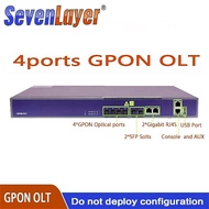 VSOL V1600G0 GPON OLT 4PON ports 4 PON SFP ports GPON OLT uplink compatible ONU ONT 1G 10G