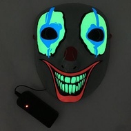 Kwun Tong Halloween Light Up LED Mask Party 觀塘 萬聖節 發光面具 出口高質 3D立體發光面具 發光面具 LED Kwun tong Halloween m