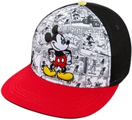 Mickey Mouse Comics Baseball Cap - Sizes Boys 7-12 Years Junior Ages 12-17 Years Mens - Adjustable -