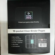 KARDIKO 18-POCKET CLEAR BINDER PAGES