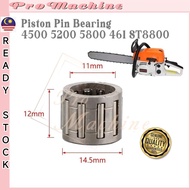 Piston Pin Bearing 4500 45cc 5200 52cc 5800 58cc Chainsaw Ogawa Victa Kaba Still Sthll 461 HASV 8800