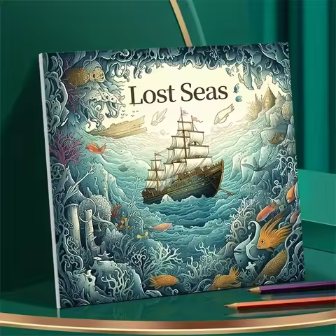 1pc Art Coloring Book 22 Page Coloring Books Gift For Birthday Party Relieve Stress Kill Time Graffi