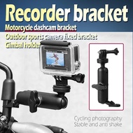 Motorcycle Cam Mount Side Mirror Motorbike Holder Handlebar Insta360 Dash Cam Holder Camera