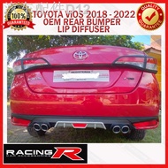 Exterior AccessoriesToyota Vios Prime 2018 to 2022 OEM Rear Bumper Lip Diffuser 2019 2020 2021