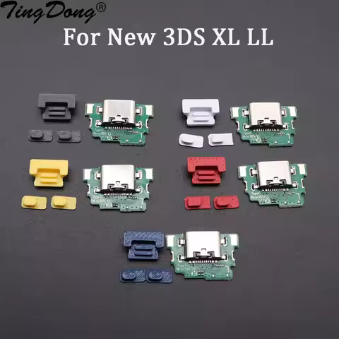 1 Set For New 3DS XL LL Charging Port Replacement Convert to USB-C Mod USB Type C Charging Socket