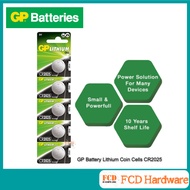 GP Battery Lithium Coin Cells CR2025