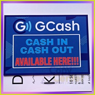 ☫ ● ✎ Gcash Rates Signage Available Here Signboards