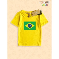 Kids premium Kids Brazil Flag Brazil Flag Brazil Flag - S