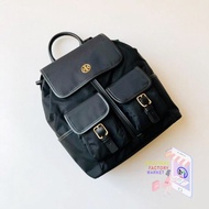 Tory Burch 74649 Piper Flap Backpack Black ORIGINAL 1859 Tory Burch Bag