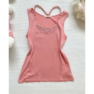 Earth Music & Ecology Lace Camisole/Tank Top