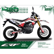 Decal Striping Sticker CRF 150 L Variation CRF 150L Decal Sticker Accessories/ CRF 150L Fullbody Sti