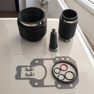 Marine Bellows Kit Expandable Bellows Kit with Clamps Ribbed Sturdy for Boat Owners