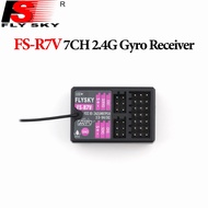 FLYSKY FS-R7V 7CH 2.4G ANT Single Antenna PWM/PPM/IBUS Output Gyro Receiver 3.5 ~ 9V/DC For RC Model
