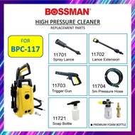 BOSSMAN BPC18 BPC117 BQ4425 Water Jet / Pressure Cleaner 1400w BPC 117 Soap foam Bottle Nozzle Hose 